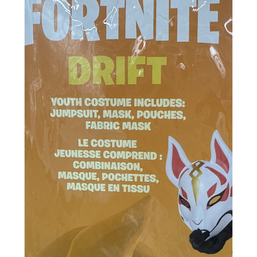 Fortnite Drift Kids Halloween Cosplay Costume Youth Size Large 10-12 New - Picture 7 of 7